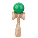 Green Paint Bamboo Kendama Toy Kid Learning Cup Ball String Stick Sport Game