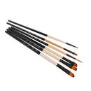 6pcs Nylon Hair Paint Brush Set Artist Watercolor Acrylic Oil Painting Supplies C815