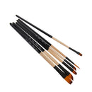6pcs Nylon Hair Paint Brush Set Artist Watercolor Acrylic Oil Painting Supplies D923