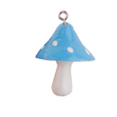 12pcs Resin Mushrooms Pendants