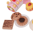Birthday Cake DIY Set Kids Pretend Toys -Pink Set of 75