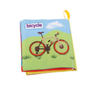 Colorful Baby Kids Cloth Cognize Book- Car