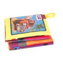 Colorful Baby Kids Cloth Cognize Book- Car