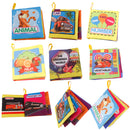Colorful Baby Kids Cloth Cognize Book- Car