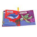 Colorful Baby Kids Cloth Cognize Book- Sea World