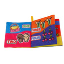 Colorful Baby Kids Cloth Cognize Book- Number