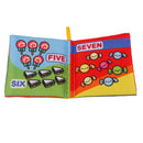 Colorful Baby Kids Cloth Cognize Book- Number