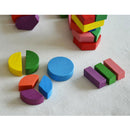 Kids Wooden Geometry Block Puzzle