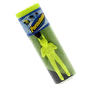 Tangle Free Toy Hand Throwing Parachute Kite Toy Fluorescent Green