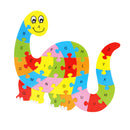 Kids Baby Wooden Dinosaur Puzzle Alphabet Jigsaw Learning Educational Toy