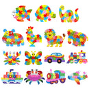 Fish Blocks Puzzle Learning ABC Alphabet Study Kids Letters Play Toy