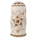 7PCS Hand Painted Iris Butterfly Wooden Russian Nesting Dolls