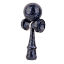 Wooden Full Marble Printed Kendama Toy - Black