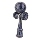 Wooden Full Marble Printed Kendama Toy - Black