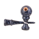 Wooden Full Marble Printed Kendama Toy - Black