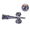 Wooden Full Marble Printed Kendama Toy - Black