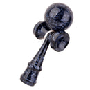 Wooden Full Marble Printed Kendama Toy - Black