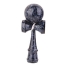 Wooden Full Marble Printed Kendama Toy - Black