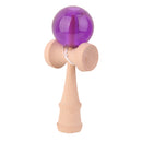 Wooden Crystal Kendama Toy Purple
