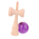 Wooden Crystal Kendama Toy Purple