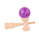 Wooden Crystal Kendama Toy Purple