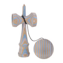 Wooden Full Stripe Kendama Toys- Blue