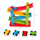 Set Of Wooden Car Truck With Little Wooden Cars Kids Children Toy Gift Multi-Color