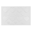 14Pcs Art DIY Removable Acrylic Wall Sticker Decal Mural Decor Heart Pattern