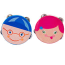 Kids Play Fun Musical Tambourine Beat Instrument Hand Drum Party Favor Toy Music Lovers Educational Gift Blue