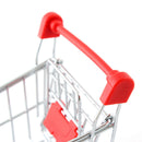 Mini Shopping Cart Supermarket Handcart Trolley Kids Pretend Play Toy Red