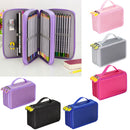 Women Girls Makeup Cosmetic Storage Makeup Brush Holder 3 Layers Capacity Kids Pencil Pen Case Travel Bag Gift Black