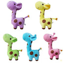 Cute Giraffe Soft Plush Toy Kids Stuffed Animal Gift - Fuchsia