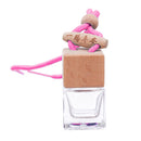 Glass Bottle Pendant Necklace Perfume Essential Oil Diffuser Handmade