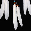 Handmade Pink Dream Catcher w/ Feathers Flowers Bedroom Hanging Decoration