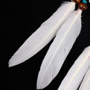 Handmade Pink Dream Catcher w/ Feathers Flowers Bedroom Hanging Decoration