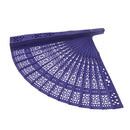 Vintage Wood Hollow Carved Hand Fan Foldable Fan - Purple