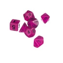 Purple 7pcs/set TRPG Game Dungeons & Dragons Luminous D4-D20 MultiSides Dice