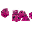 Purple 7pcs/set TRPG Game Dungeons & Dragons Luminous D4-D20 MultiSides Dice