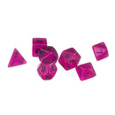 Purple 7pcs/set TRPG Game Dungeons & Dragons Luminous D4-D20 MultiSides Dice