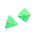 5 x Multi-Sided Dice Set D4 Dungeons & Dragons TRPG Games Role Play Green