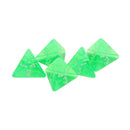 5 x Multi-Sided Dice Set D4 Dungeons & Dragons TRPG Games Role Play Green