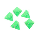 5 x Multi-Sided Dice Set D4 Dungeons & Dragons TRPG Games Role Play Green