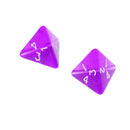 Purlpe Multi Sided Dice Set of 5 D4 Dungeons & Dragons TRPG Game Roleplay