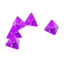 Purlpe Multi Sided Dice Set of 5 D4 Dungeons & Dragons TRPG Game Roleplay