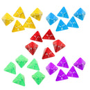Purlpe Multi Sided Dice Set of 5 D4 Dungeons & Dragons TRPG Game Roleplay