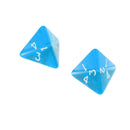 NEW Multi-Sided Dice 5pcs/set TRPG Dungeons & Dragons D4 Play Games Blue