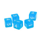 New 5pcs/Set TRPG Games Dungeons & Dragons D6 Multi Sided Dices Set Blue