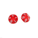 NEW Multi-Sided Dice 5pcs/set TRPG Dungeons & Dragons D10 Play Games Red