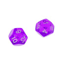 NEW Multi-Sided Dice 5pcs/set TRPG Dungeons & Dragons D12 Play Games Purple
