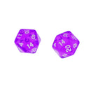5pcs/set TRPG Game Dungeons & Dragons D20 Multi Sides Dice Set Toy Purple